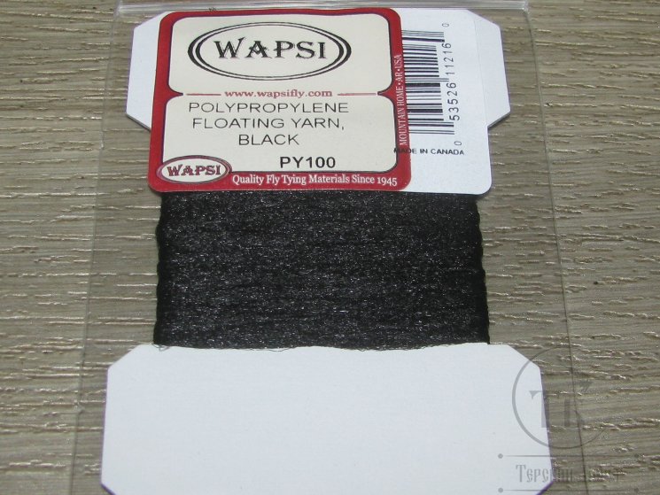 Полипропиленовая пряжа Polypropylene Floating Yarn Black Wapsi