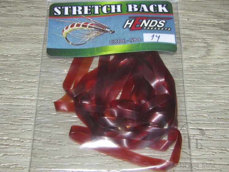 Stretch Back Dk. Brown Hends № 14 1/8 - 4mm