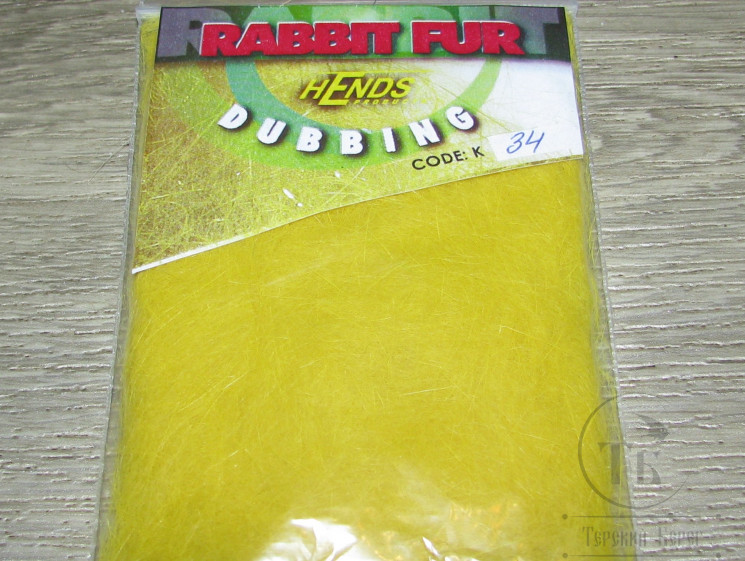 Кроличий даббинг Rabbit Dubbing № 34 Yellow Hends