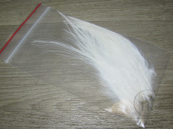 Имитация пера Heron Fine Fibre Nat. White 30 fs Sm / XSm