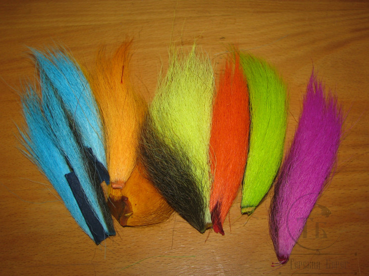Набор Bucktail Mix 6 Fluro Colors
