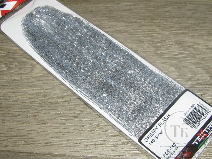 Синтетическое волокно Crimpy Flash Silver TEXTREME