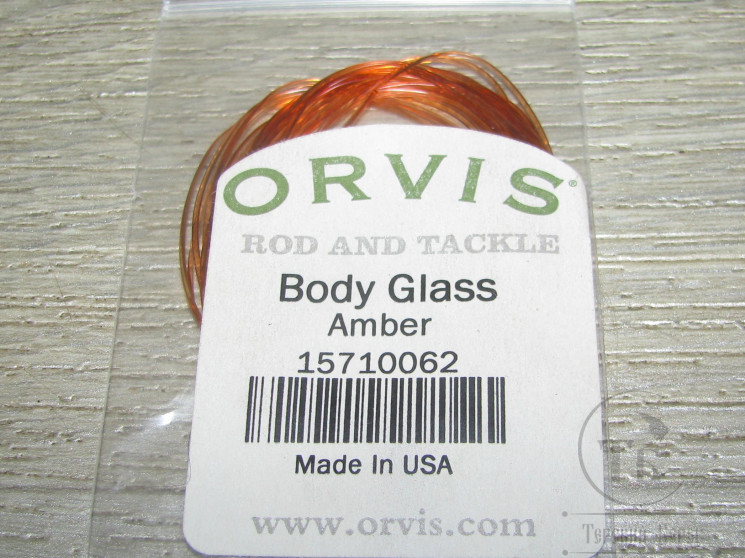 Силиконовая нить Body Glass Amber Orvis
