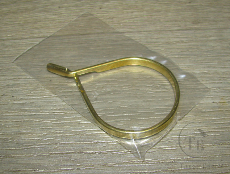 Перодержатель Oval Brass 2656 Hackle Plier India