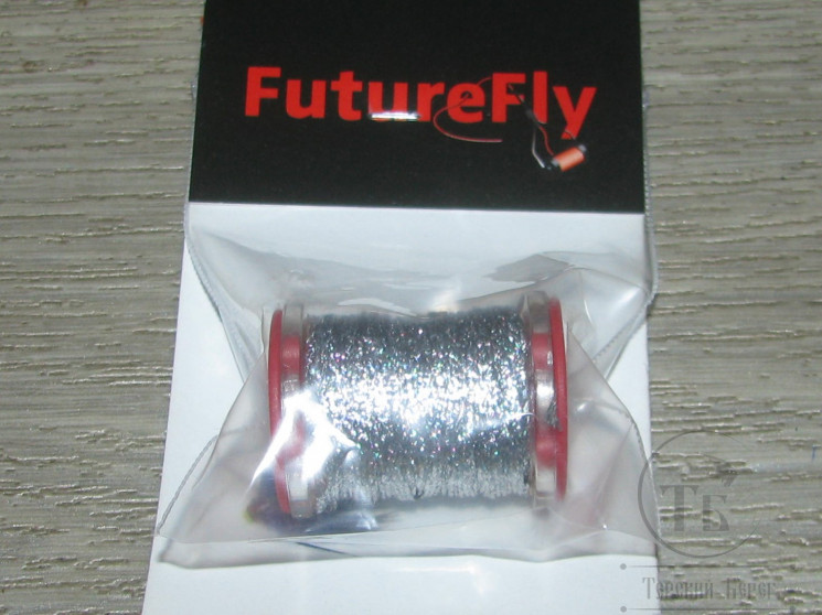 Материал для тела Metallic Flatbraid Mach2 Holo Silver 3m Future Fly