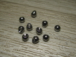 Головки вольфрамовые со смещенным отверстием  Micro Jig Heads D 2.0 Black Nickel