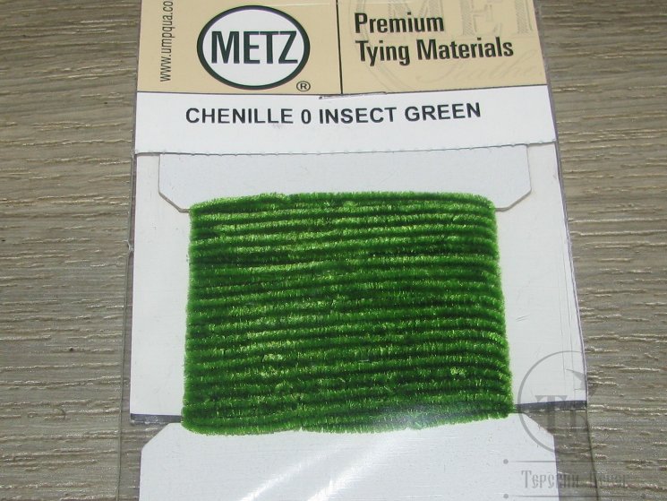 Chenille 0 Insect Green Metz