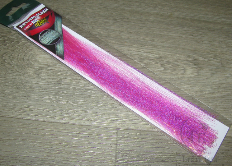 Крученые люрекс Krystal Flash UV Ice Effect UV Fluo Pink KF-141 HENDS