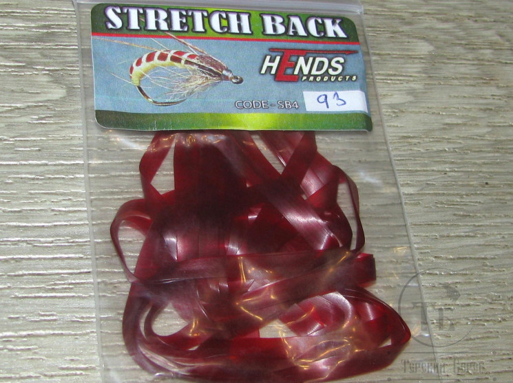 Stretch Back Dk Red Hends № 93 1/8 - 4mm