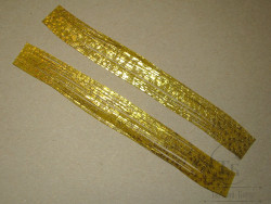 Резиновые ножки Rubber Legs CR 18 Crystal Yellow Gold