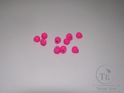 Головки вольфрамовые со смещенным отверстием  Micro Jig Heads D 2.8 Fl. Pink