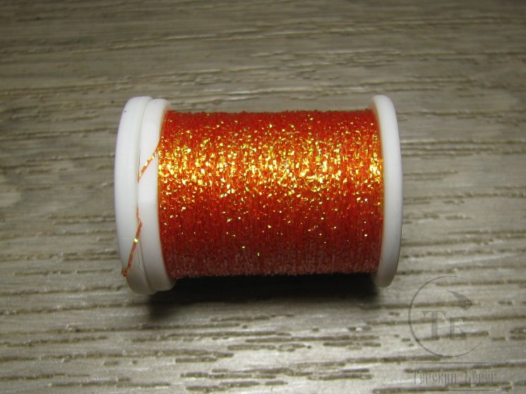 Материал для намотки тел и сегментов Body Fly Pearl Fl. Orange 170 Den Textreme 35 м