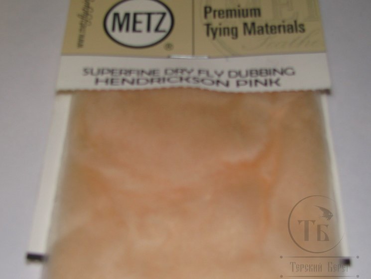 Даббинг Superfine dry fly dub Hendrickson Pink Wapsi / Metz