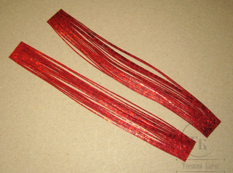 Резиновые ножки Rubber Legs CR 20 Crystal Red Scarlet