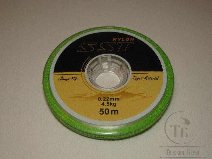 Поводковый материал SST Tippet Material Nylon 0.22 mm. 50m 4,5 кг