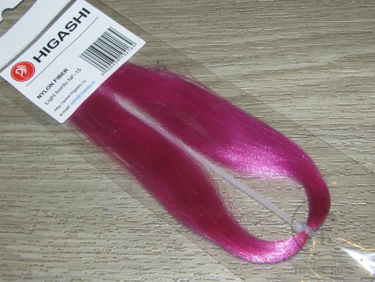 Тонкое синтетическое волокно Nylon Fiber Higashi Lt. Bordo