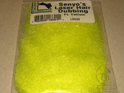 Даббинг Senyo s Lazer Hair Dab Fl. Yellow Hareline