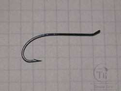 Крючок лососёвый одинарный Partridge Single Wilson Black Salmon № 6 ( 10 шт )