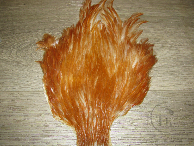 Скальп петуха Cock Cape Ginger Gold