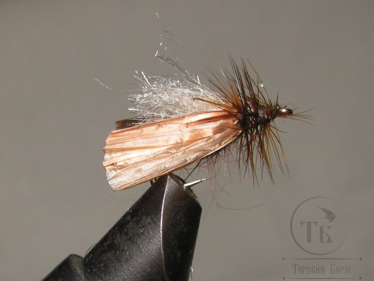 Муха мокрая Wet fly ( 126 ) Shved Lt. Brown кр № 12