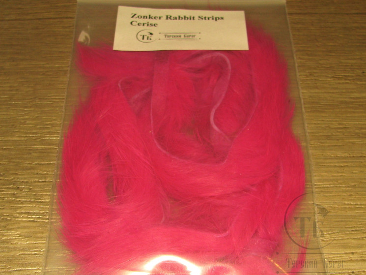Зонкер кроличий 3-4 мм. ( узкий ) Zonker Strips Cerize