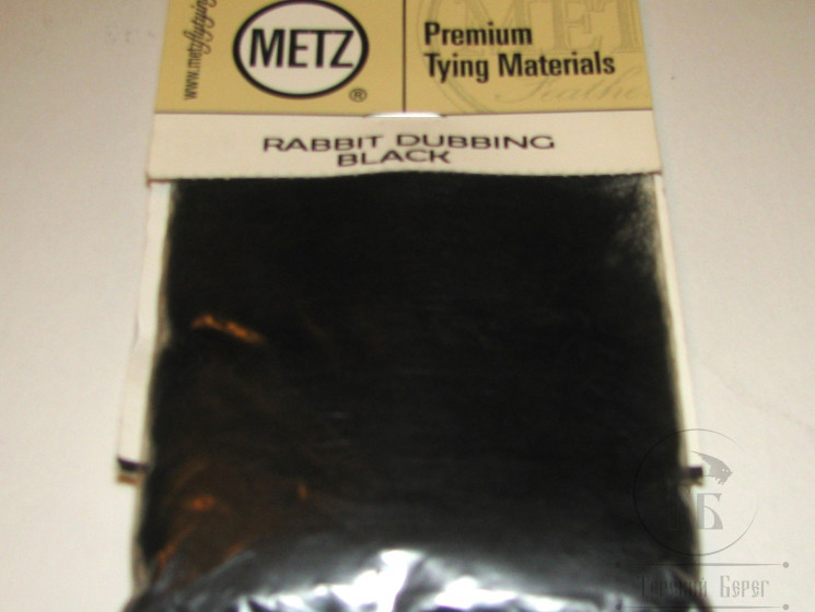 Rabbit Dubbing Black (Wapsi, Metz)