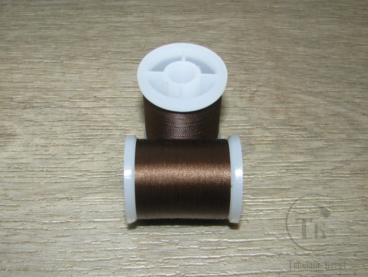 Монтажная нить Veevus 16/0  100 m Brown