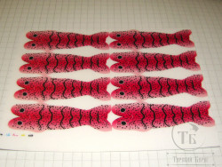 Спинки креветок Shrimp Shell Skeleton XL 8 pcs Pink 