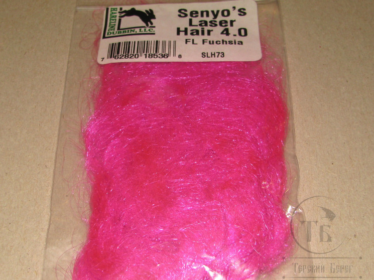 Синтетическое волокно Senyos Lazer Hair 4.0 Fl. Fuchsia Hareline