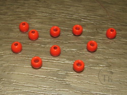 Шарик (головка) диам. 4,8 мм латунь Fl. Red (10шт)