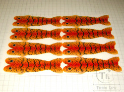 Спинки креветок Shrimp Shell Skeleton XL 8 pcs Orange