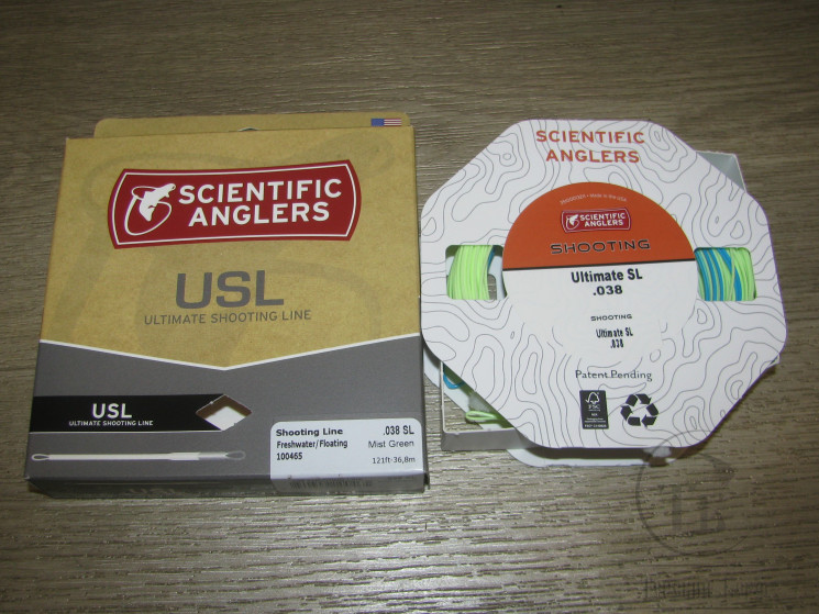 Раннинг Mastery Ultimate Shooting Line .038 121 ft/36,6 m Blue/Mist Green Scientific Anglers 