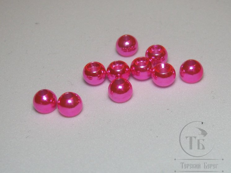 Шарик (головка) диам. 5,5 мм латунь Metallic Pink (10 шт) 