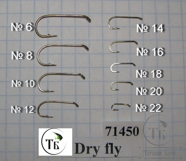 Kumho Dry Fly 71450 № 16 ( 10 шт )
