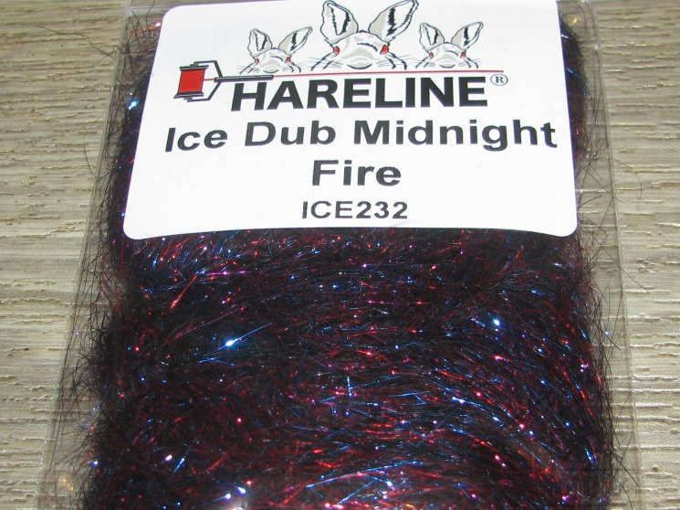 Ice dub Hareline Midnight Fire