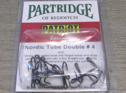 Двойник трубочный Partridge Salmon Tube Patriot Black № 4