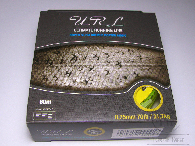 Раннинг Ultimate running line Mono 31,7 kg 70 lb 60 m 0,75 mm Yellow Scientific Anglers
