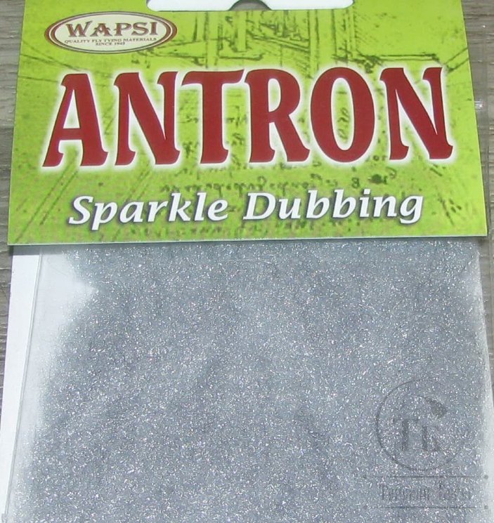 Antron Sparkle Dubbing Lt. Grey Wapsi