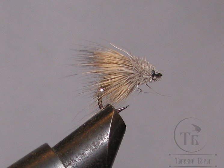 Mуха Caddis  ( 33 ) Sedgehog Bleached  кр. Scud № 12