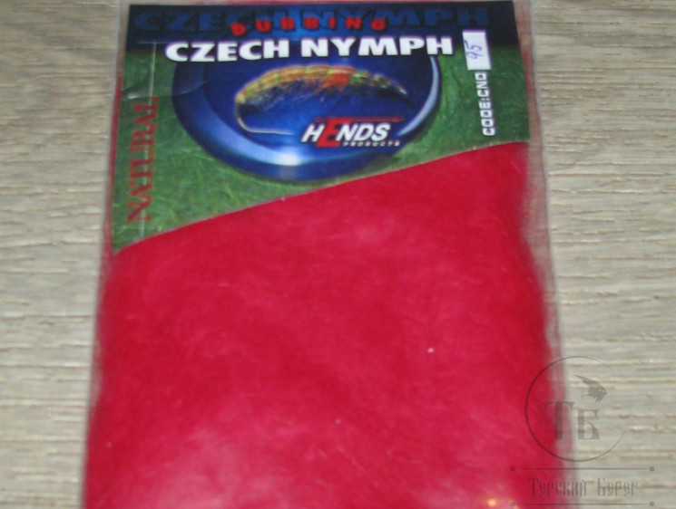 Даббинг Czech Nymph Dubbing Red CND-95 Hends