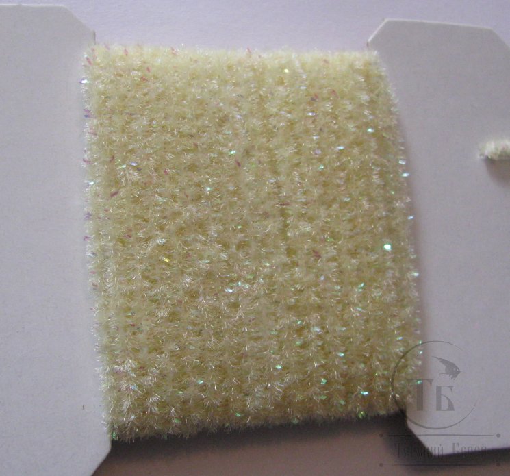 Синель Wooly Bugger Chenille Small Cream