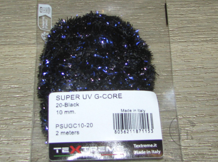 Синель Super G-Core 10 мм. Black Textreme