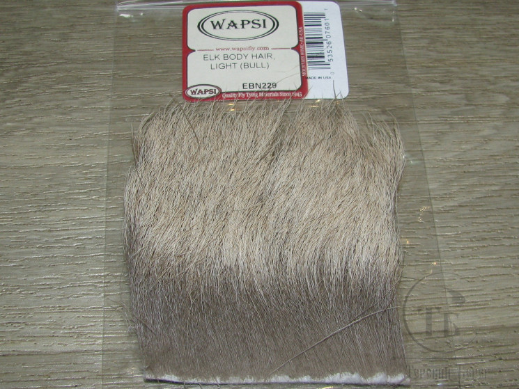  Мех лося Elk Body Hair Light ( Bull ) Wapsi