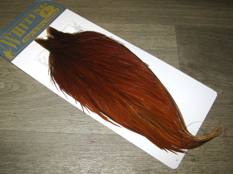 Скальп петуха Whiting High Dry Cape Brown