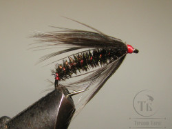 Муха Soft Hackle ( 17 ) RH Black Peacock кр. № 10