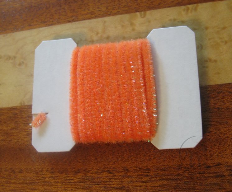 Синель Wooly Bugger Chenille Small Orange