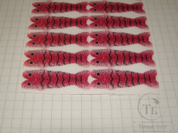 Спинки креветок Shrimp Shell Skeleton MD 12 pcs Pink