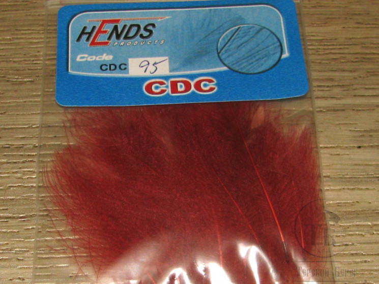 Перья CDC 25 ps Hends # 95 Red