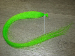 Тонкое синтетическое волокно Poly Fibre Fl. Green Chartreuse ( распродажа С - 20 )