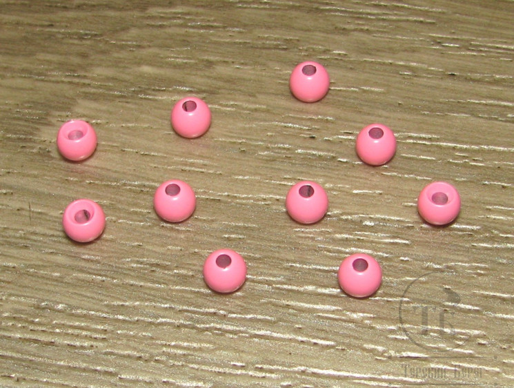 Шарик (головка) диам. 6,3 мм латунь Salmon Pink (10 шт) 